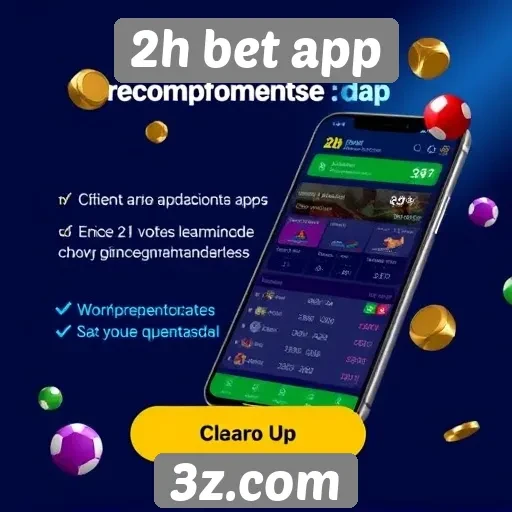 Como funciona o sistema de bônus no 2h bet app